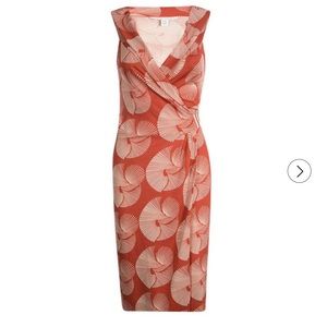 Diane Von Furstenburg FARIBA silk wrap dress